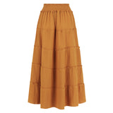 Tea Tiered Skirt - Tumeric