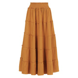 Tea Tiered Skirt - Tumeric