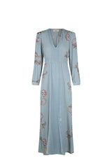 Evie Dress - Paisley Cloud