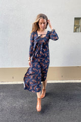 Elly Dress - Autumn Floral