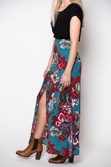 Marrakesh Skirt - Blue print