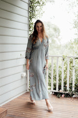 Evie Dress - Paisley Cloud