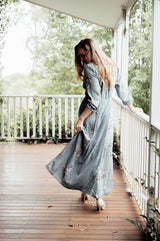 Evie Dress - Paisley Cloud