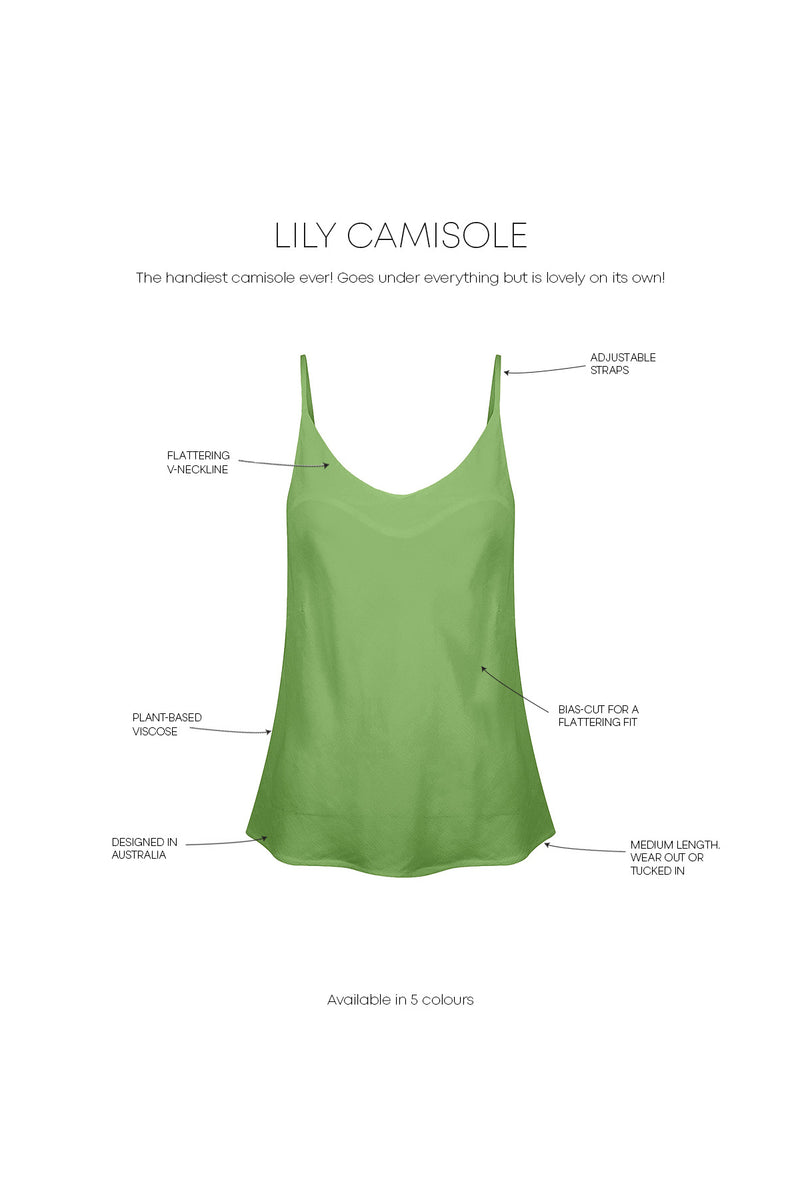 Lily Camisole - Fern