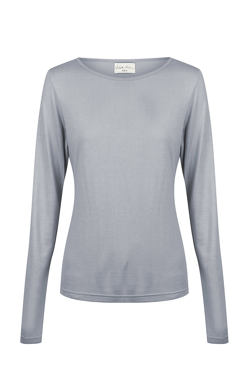 Marseille Long sleeve Tee - Cloud