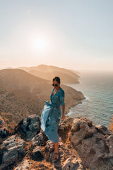 Bonny Wrap Dress -  Blue Dreams