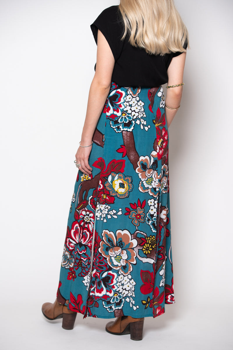 Marrakesh Skirt - Blue print