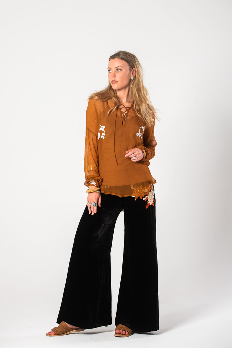 Thelma Shirt - Rust