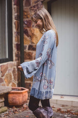 Sasha Dress - Paisley Cloud