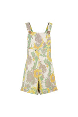 Head Over Heels Jumpsuit - Sunflower Print