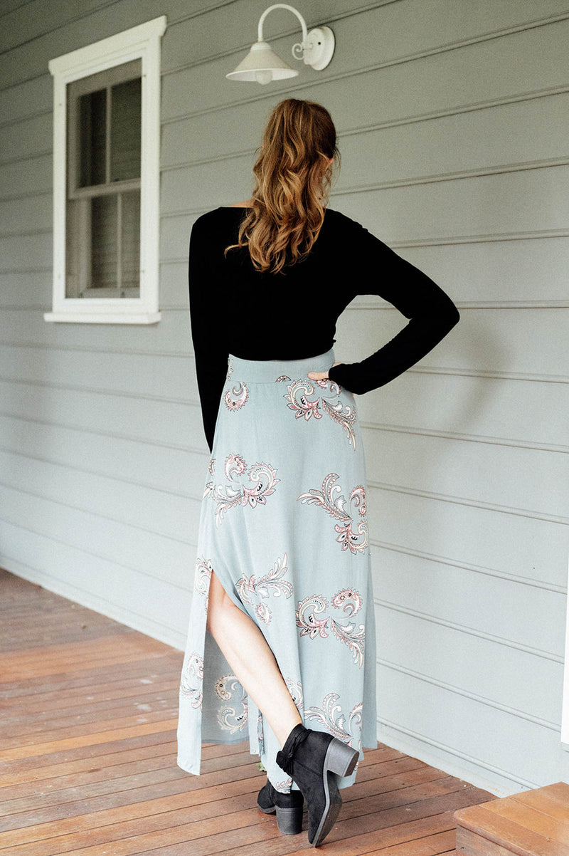 Apian Skirt - Cloud Paisley