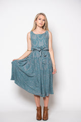 Isabella Dress - Filagree Ocean