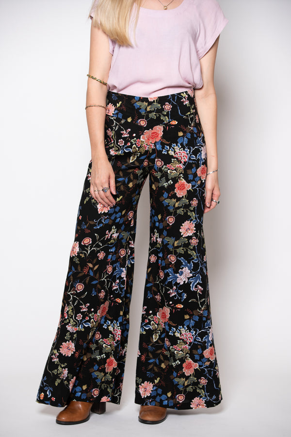 Dervish Pant - Black Desert Rose