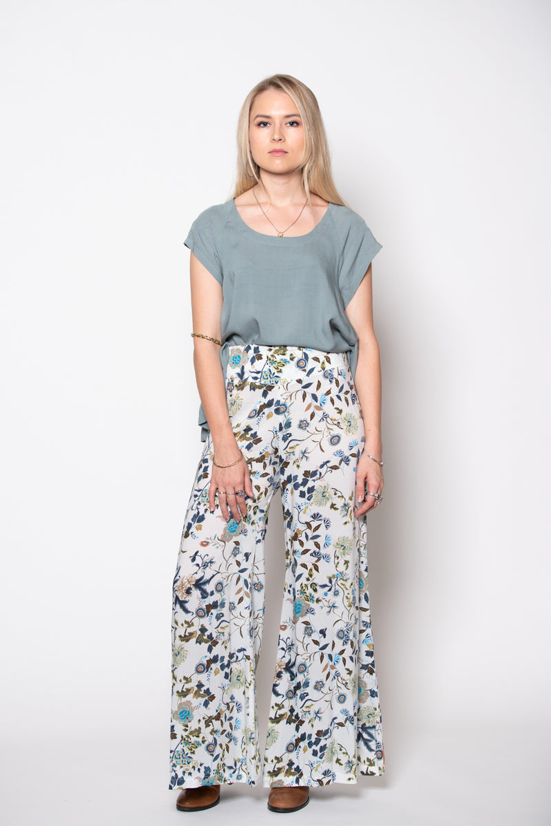 Dervish Pant - White Desert Rose