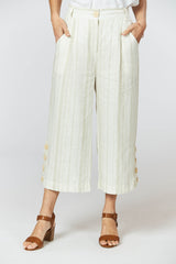 Harmony Pants - Sand Stripe