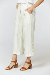 Harmony Pants - Sand Stripe